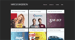 Desktop Screenshot of marcussanderson.com